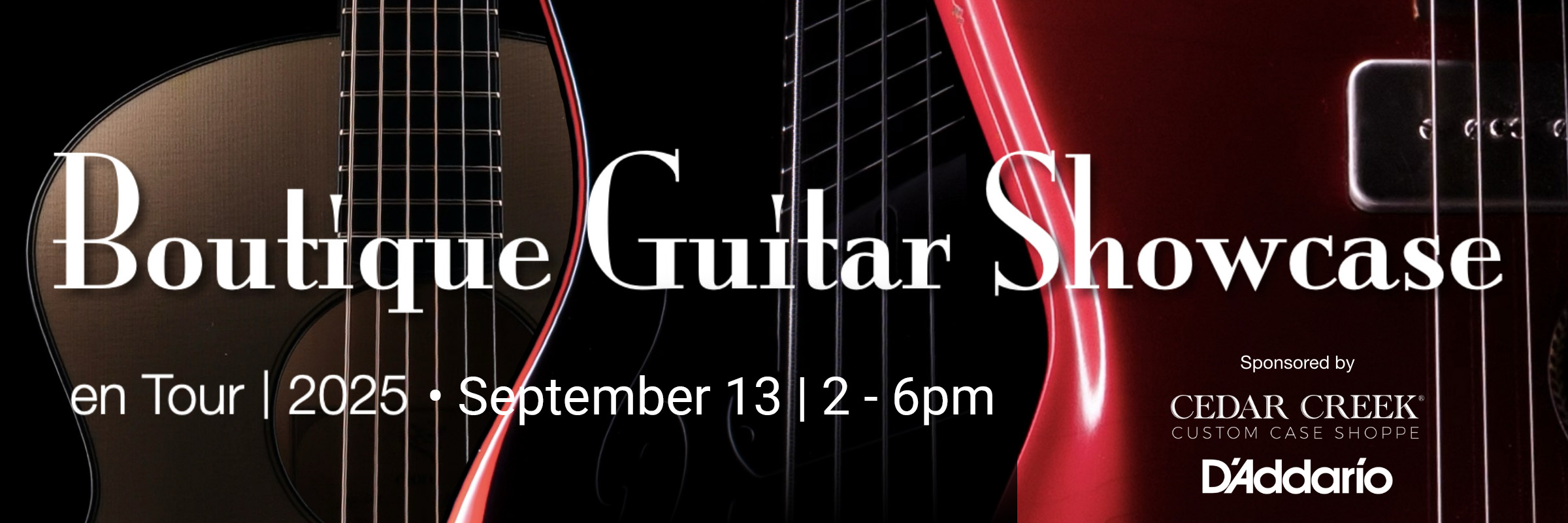 Boutique Guitar Showcase at Guitars Etc