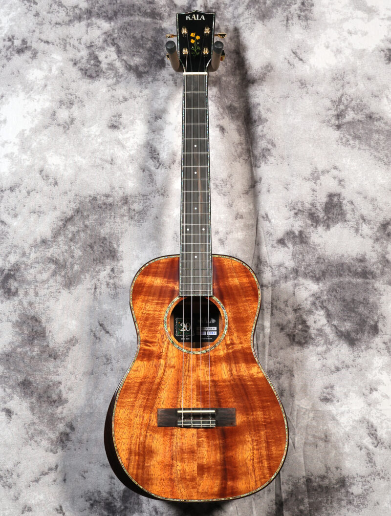Kala 20th Anniversary Solid Koa Top African Mahogany Baritone - Image 4