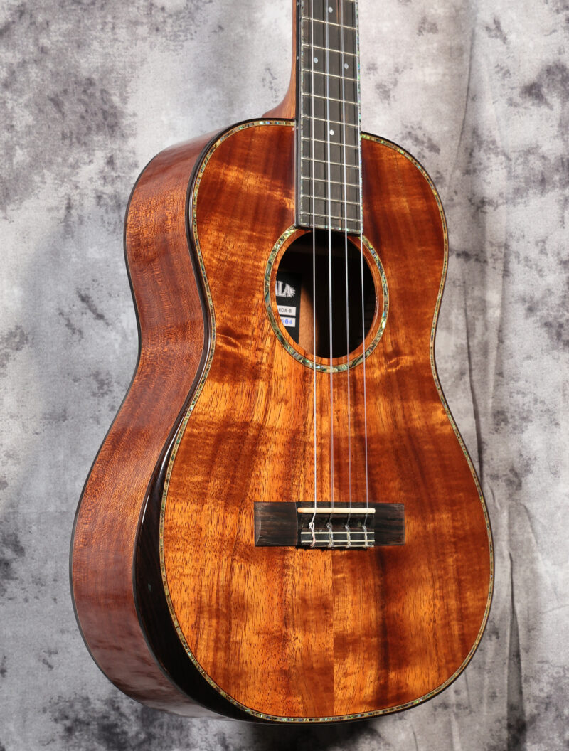 Kala 20th Anniversary Solid Koa Top African Mahogany Baritone - Image 2