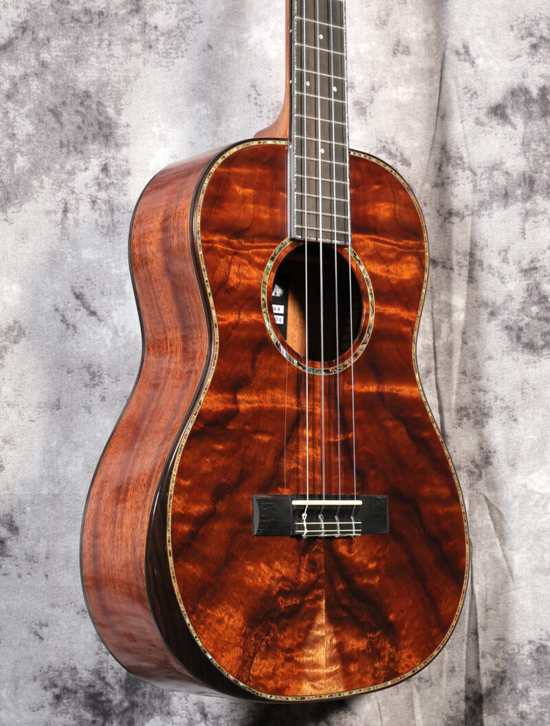 Kala 20th Anniversary Solid Koa Top African Mahogany Baritone - Image 2