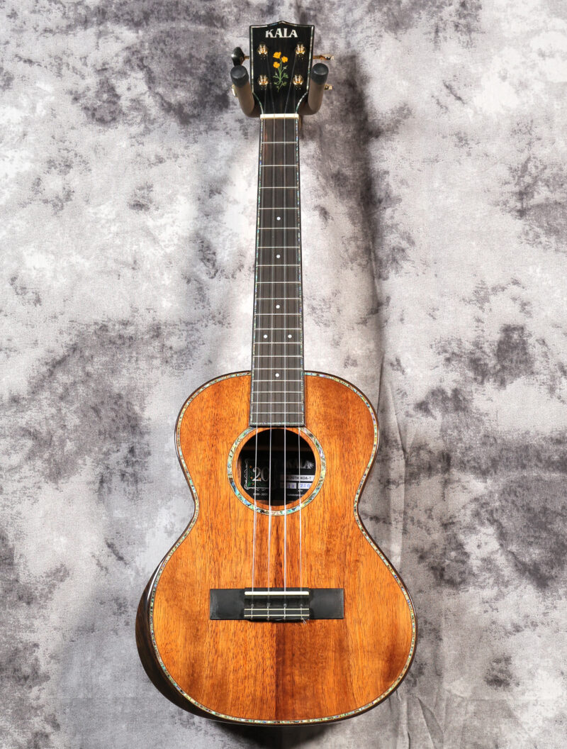 Kala 20th Anniversary Solid Koa Top African Mahogany Tenor - Image 4