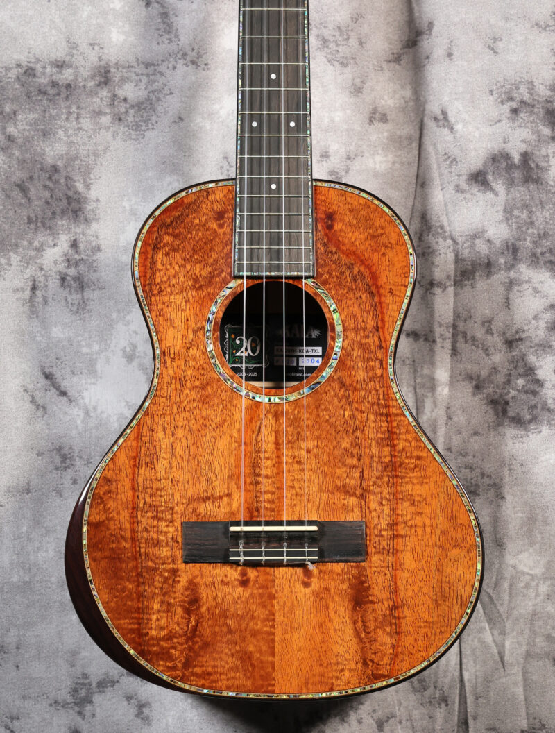 Kala 20th Anniversary Solid Koa Top African Mahogany Tenor XL