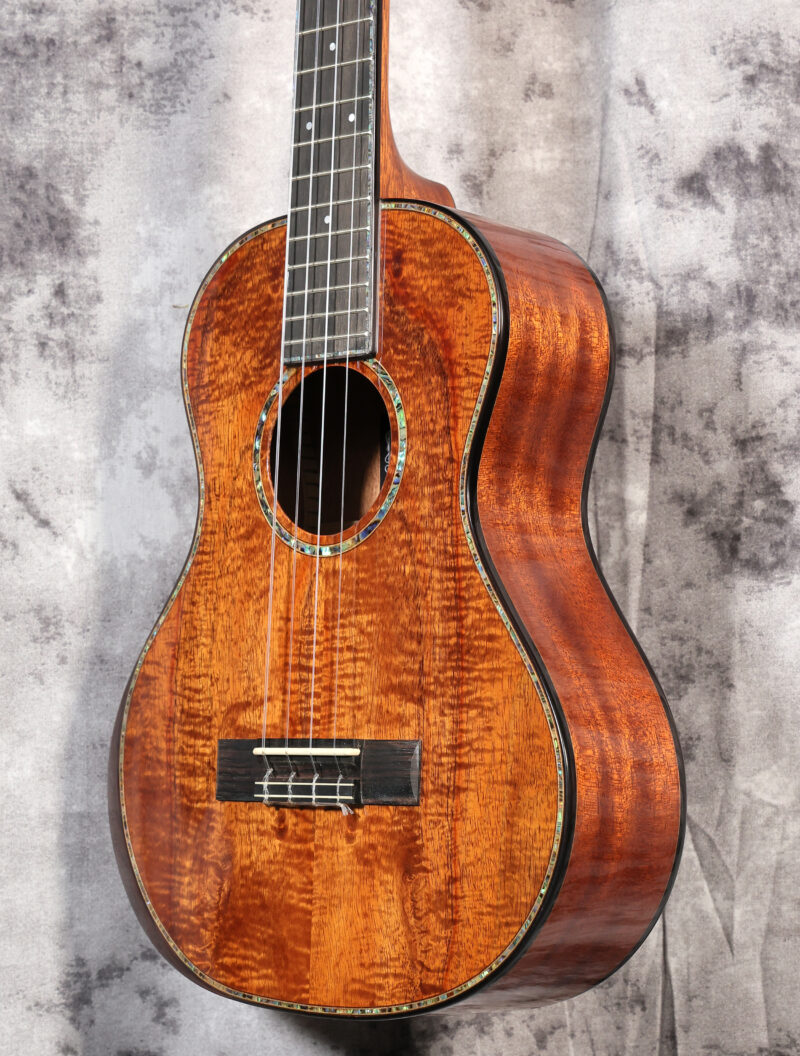 Kala 20th Anniversary Solid Koa Top African Mahogany Tenor XL - Image 3