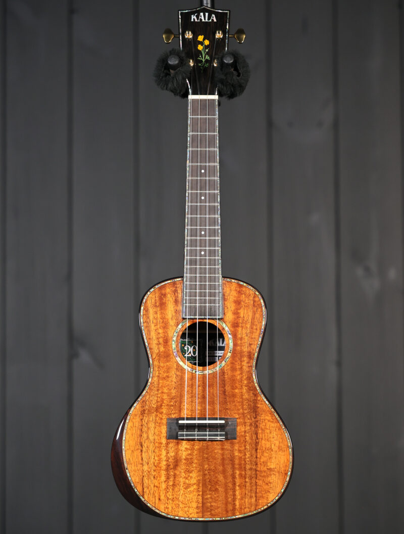 Kala 20th Anniversary Solid Koa Top African Mahogany Concert - Image 4