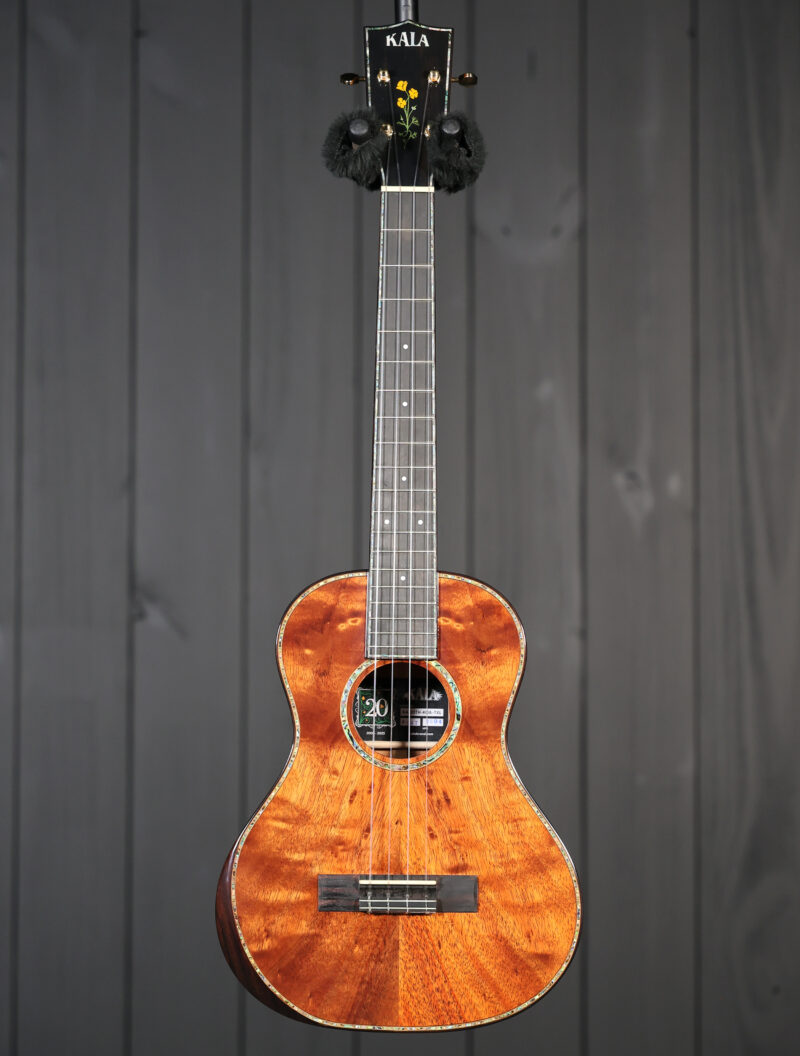 Kala 20th Anniversary Solid Koa Top African Mahogany Tenor XL - Image 4
