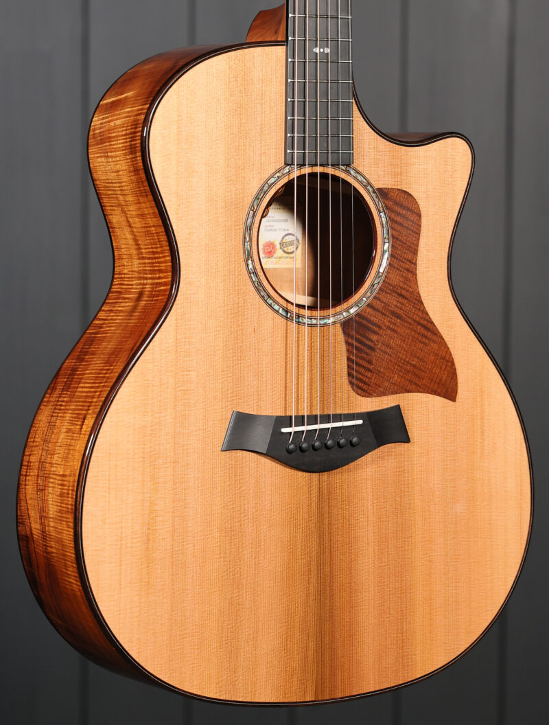 Taylor Custom 714ce Koa (AA)/ Cedar - Image 2