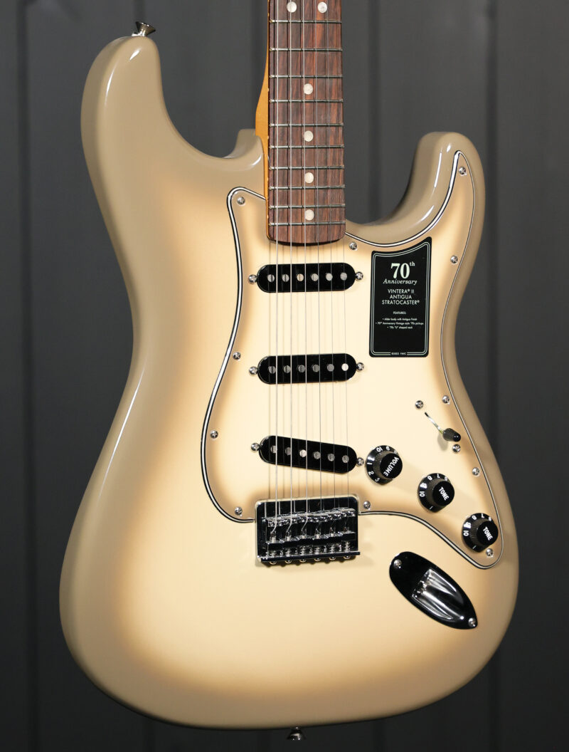 Fender 70th Anniversary Vintera® II Antigua Stratocaster® - Image 2