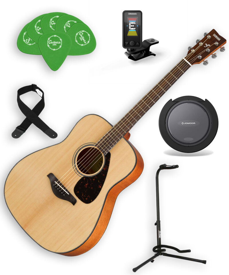Yamaha FG800 Acoustic Guitar Essentials Bundle AVAILABLE IN STORE ONLY