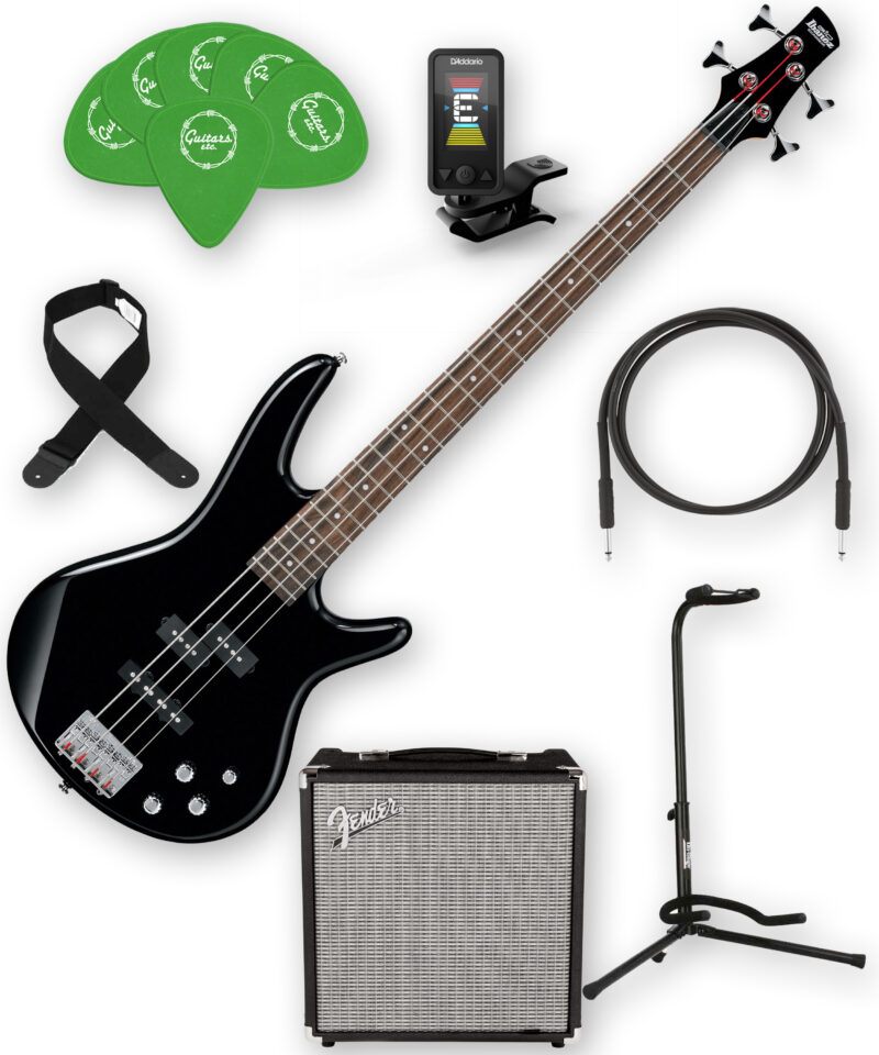 Ibanez Gio GSR200BK Bundle (Black) AVAILABLE IN STORE ONLY