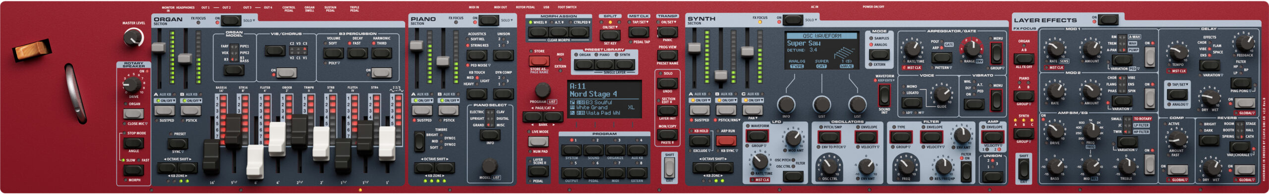 Nord Stage 4 - 88 Stage Keyboard - Image 3