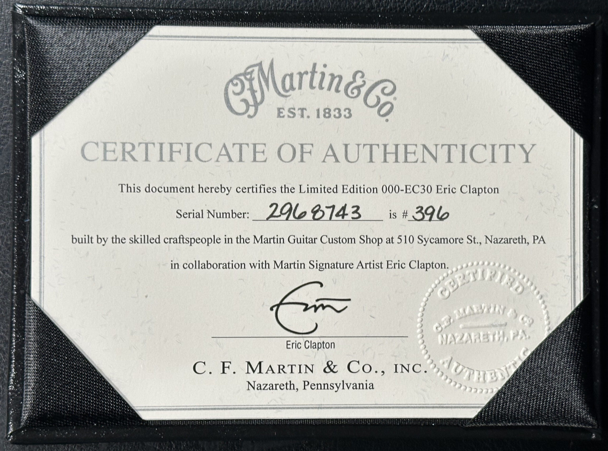 Martin 000-EC Eric Clapton 30th Anniversary - Image 6