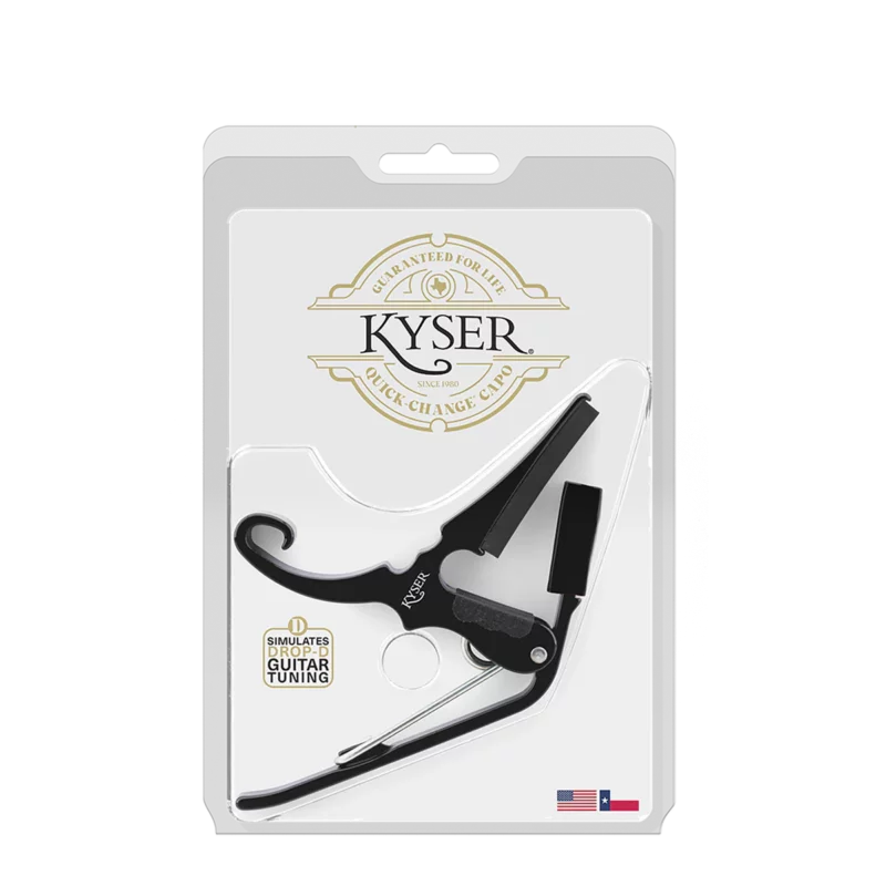 Kyser Quick-Change Drop-D Acoustic Guitar Capo