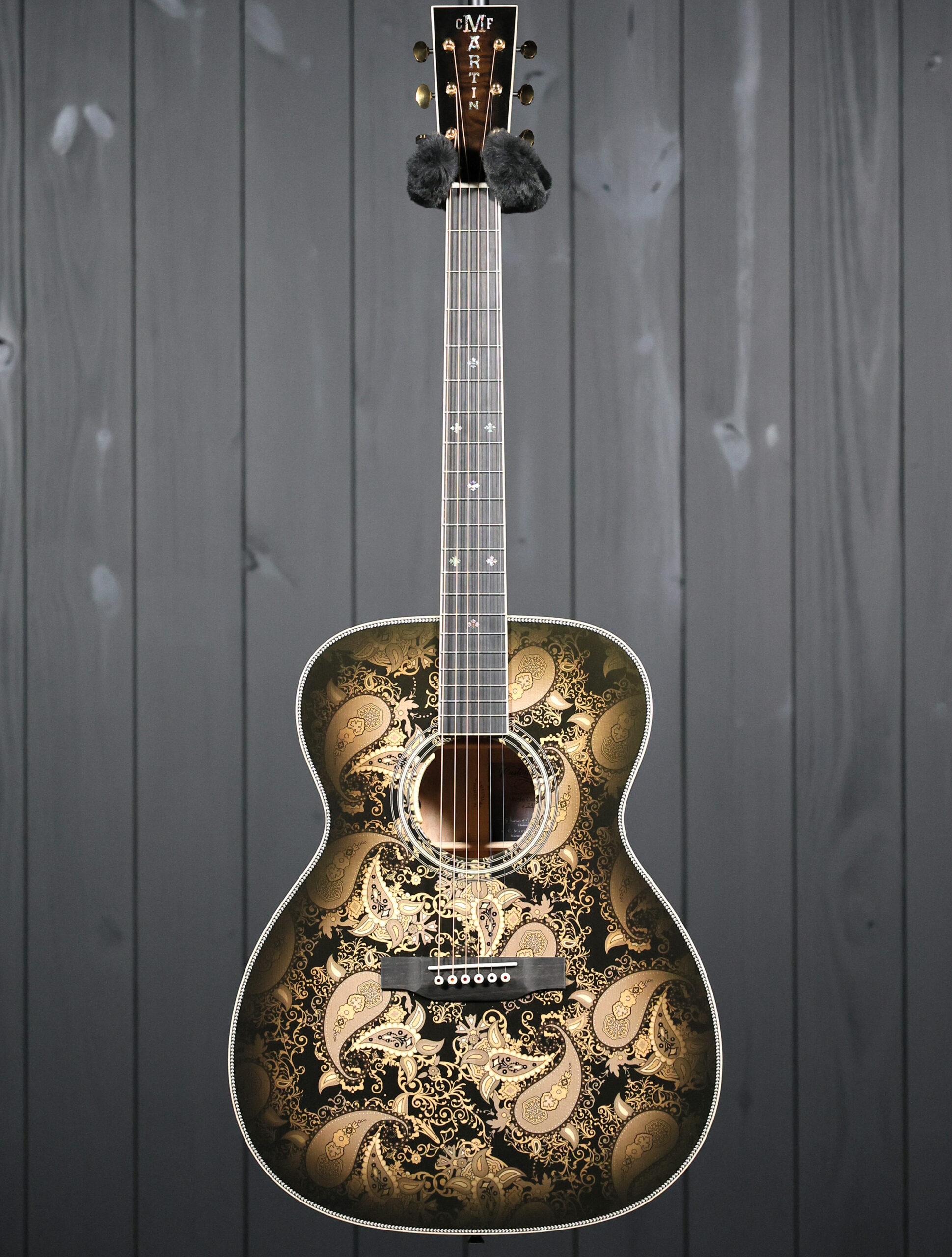 Martin Custom Shop M Paisley Ember Burst - Image 4